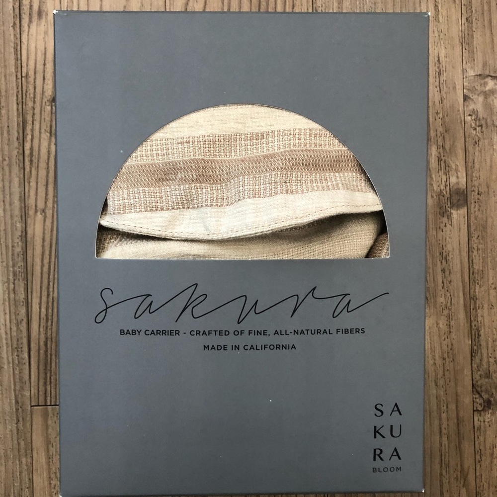 NEW Sakura Bloom sand & leather scout